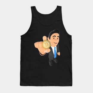 3D Bitcoin Investor Tank Top